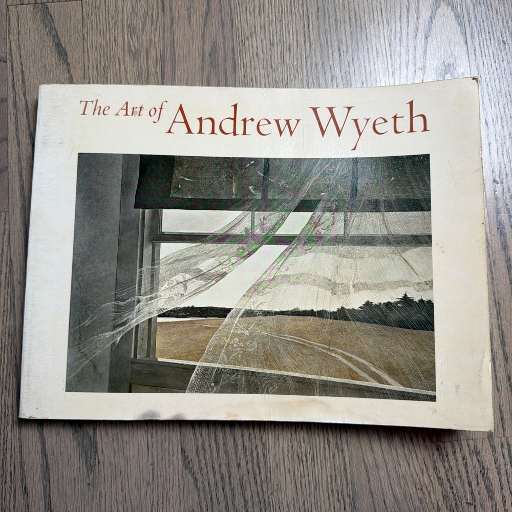 The Art of Andrew Wyeth Softcover Book 1st Printing Exhibition San Francisco '73